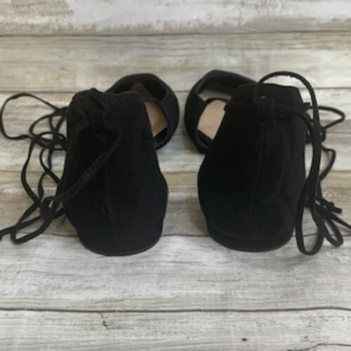 Nine West Stompino Black Ballet Flats Wrap Around Size 9M - Picture 5 of 10