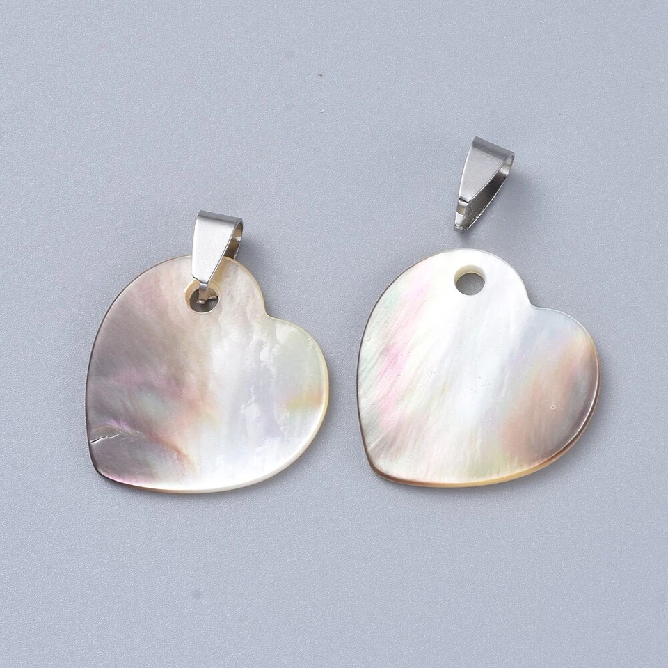 100 piezas 304 acero inoxidable a presión fianzas fabricación de joyas color acero 10x7x4,5 mm  Foto 4 de 4