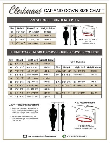 Gorra y vestido de graduación azul marino para niños - preescolar y jardín de infantes - Imagen 3 de 3