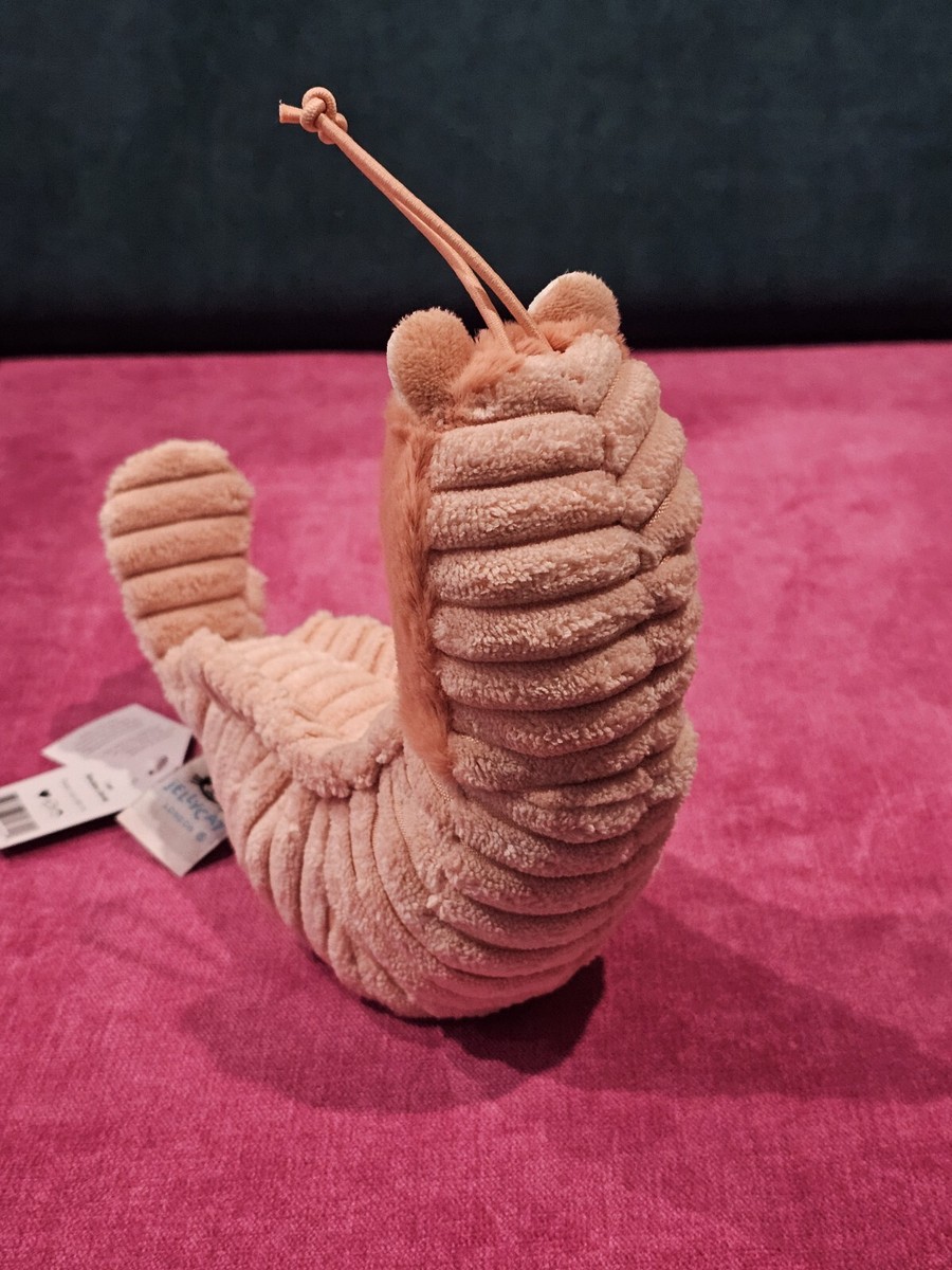 Jellycat SHELDON SHRIMP Soft Plush Toy AUTHENTIC Cute Ocean