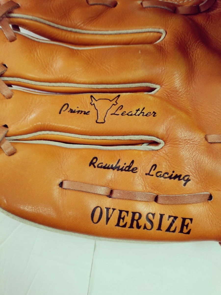 Gant cuir vintage pro softball modèle Prime immatriculé 60-21160