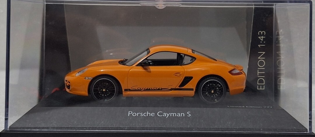 Porsche Cayman S Sport Orange 1:43 Schuco 04739 1 of 777 PCS