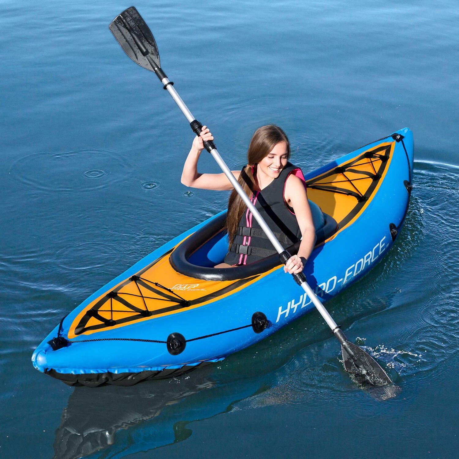 Kayak Cove Champion 275 X 81 Cm Inflable Para 1 Persona Hasta 100 Kg