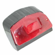 New Rear Light Tail Lamp Assembly Black Lambretta GP Scooter