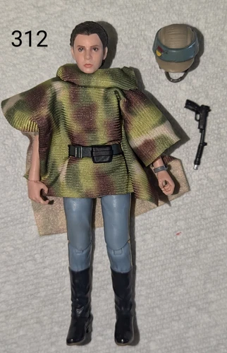 312 Star Wars Black Series ROTJ SDCC Heroes Of Endor Leia Organa Complete