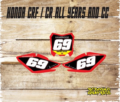 Rebound Grafik Passend Für Honda CRF 85 150 125 250 450 Alle Jahre Und