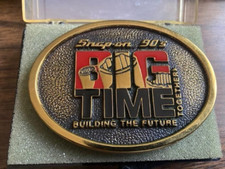 Snap-On Tools BIG TIME Belt Buckle NOS NICE  