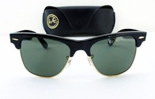 Vintage B L Ray Ban USA Wayfarer Max 54mm Black frame Sunglasses