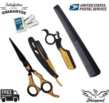 Professional Barber Salon Razor Edge Hair Cutting Scissors / Shears 6.5-Inch 