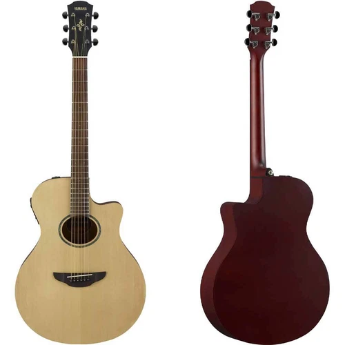 Yamaha APX600M Thinline Acoustic Guitar - Matte Natural Satin