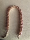 Pink Austrian Crystal Tennis Bracelet 7.25 Earrings & Necklace  — photo 5