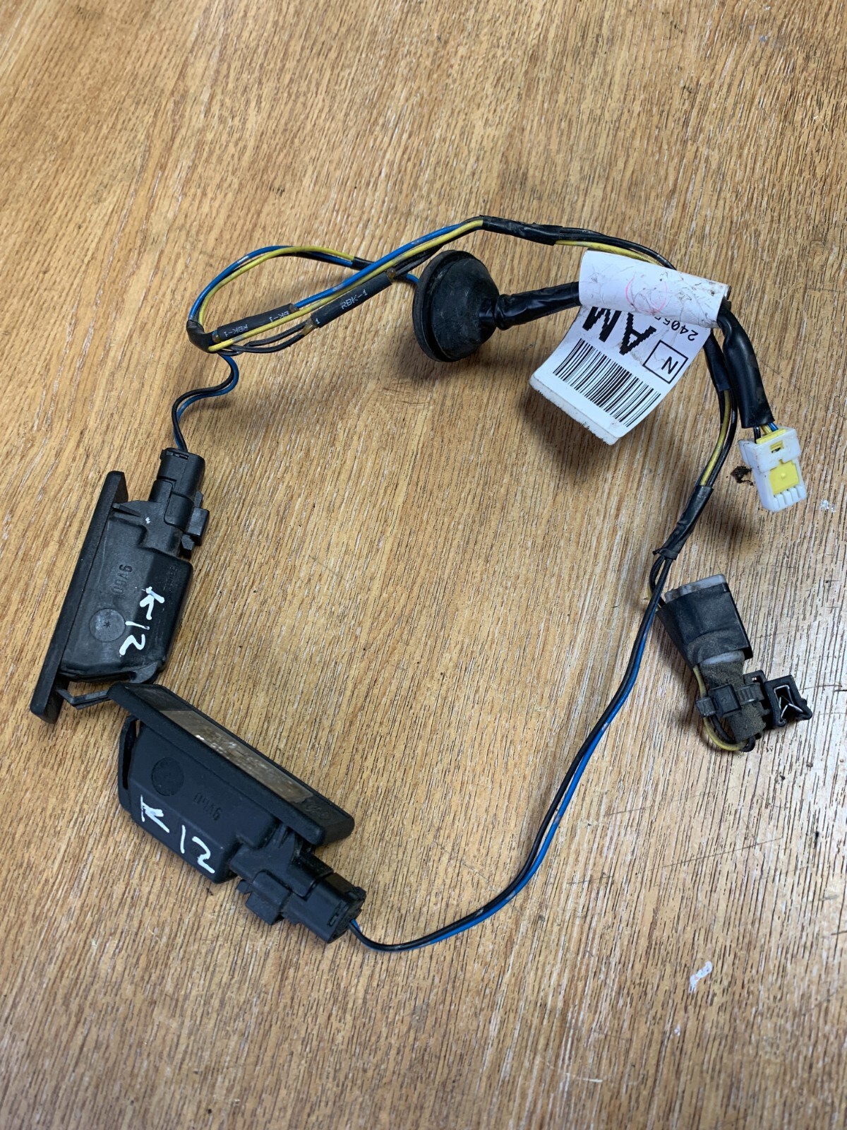 0310 Nissan Micra K12 PAIR LED Licence Number Plate Light 9635678580/