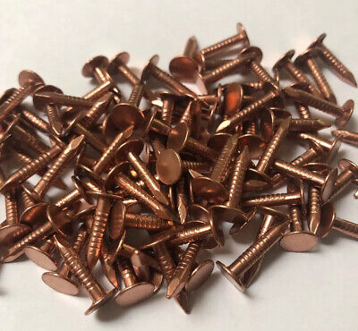 75mm Copper Square Shaft Nails Pack Sizes 10-20-50
