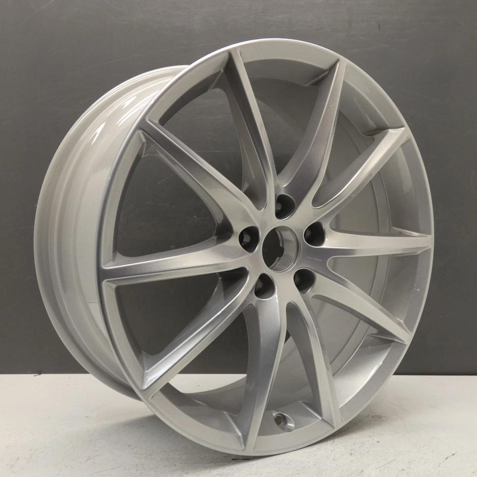 Alfa Romeo Stelvio 19 " Silber Alu Felge 8J OEM 156117308 Original X1 - Bild 2 von 4