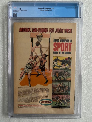 Tales of Suspense #77 CGC 5.5 1966 - 1st Peggy Carter, 1st Ultimo appearance - Picture 2 of 2