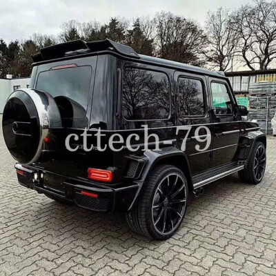 Gloss Black W463 W464 REAR ROOF SPOILER BRABUS STYLE MERCEDES G CLASS WAGON G63