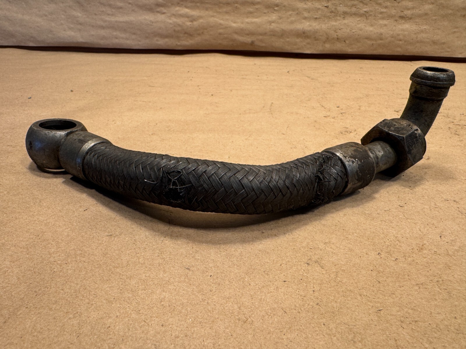 Ferrari 308 Lower Oil Cooler Hose OEM PN 110930
