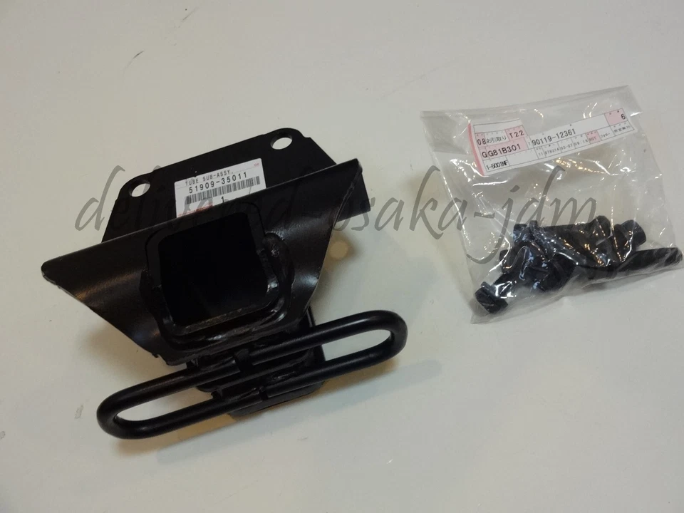 Toyota 4RUNNER Lexus GX470 Towing Trailer Hitch & Bolts Set Hook Support JDM Foto 4 de 4