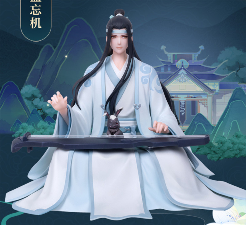  YURCNSA Mo Dao Zu Shi Standing Figure The Untamed Anime  Character Acrylic Stand Figures Display Ornaments Collectibles Toys Gifts  (Color : LAN Wangji) : Toys & Games