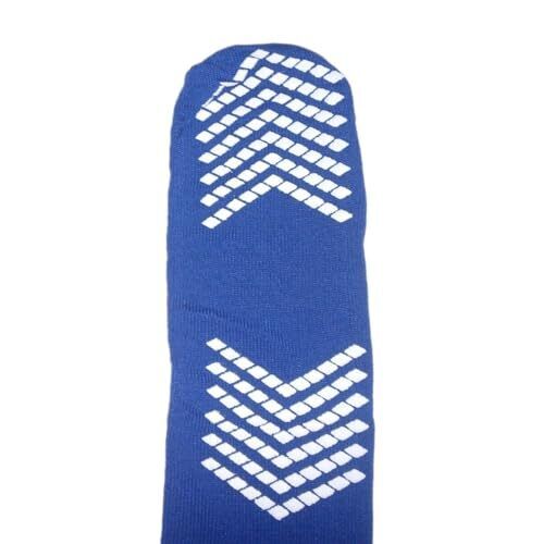 3 Paar einlaufige rutschfeste (3XL) bariatrische Komfort-Sicherheitssocken blau - Bild 6 von 6
