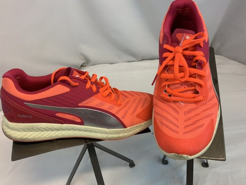 Puma Ignite Sz 8 Women Orange Running 