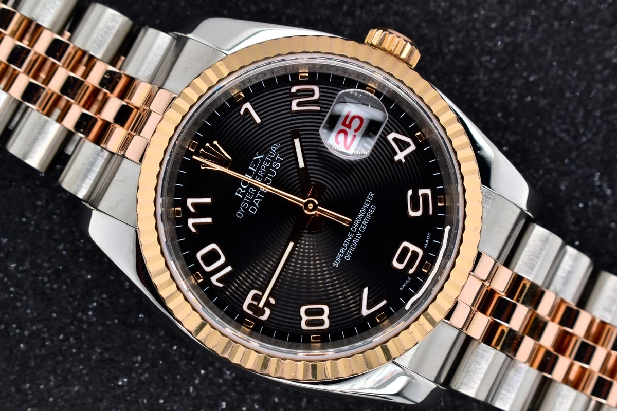Rolex datejust concentric dial cheap