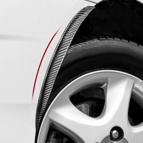 Carbon Fiber Protector Car Wheel Fender Flares Eyebrow Arches Cover Accessories - Picture 7 of 12
