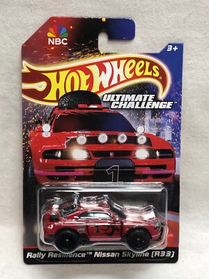 HOT WHEELS RLC RED LINE CLUB ULTIMATE CHALLENGE RALLY NISSAN SKYLINE R33
