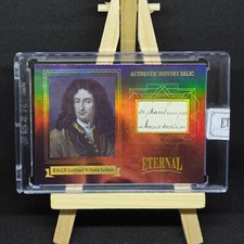 2024 Eternal Cuts Gottfried Wilhelm Leibniz Authentic History Relic 95/99