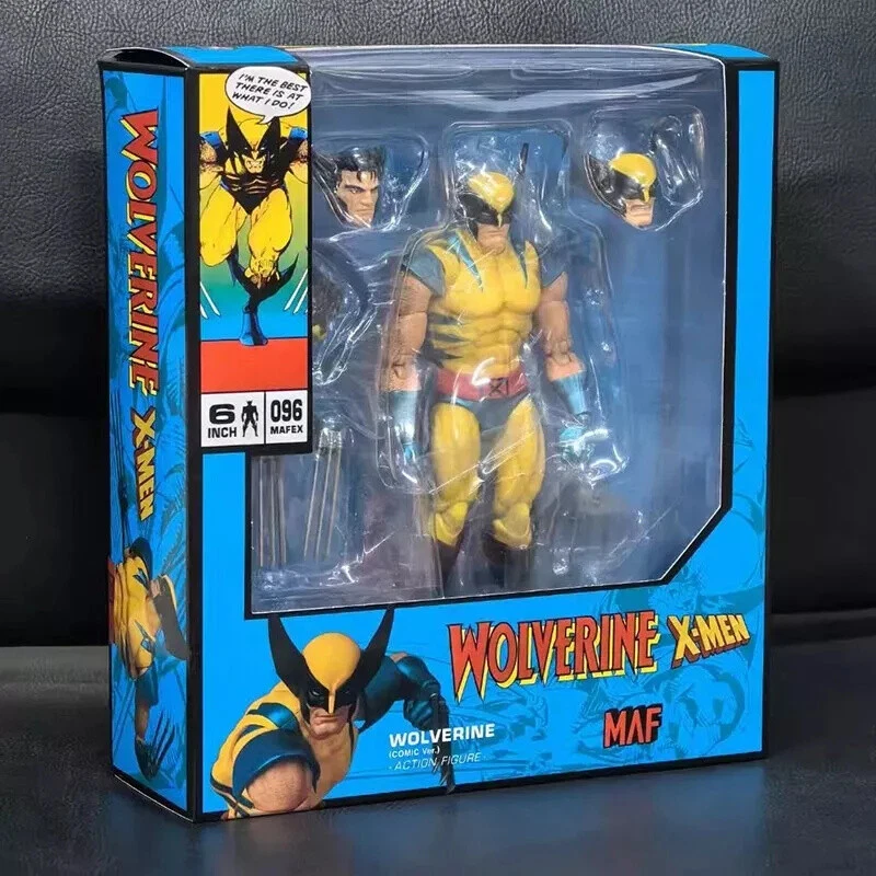 In Stock MAFEX No.096 Wolverine Comic Ver. X-MEN 6in Action Figure