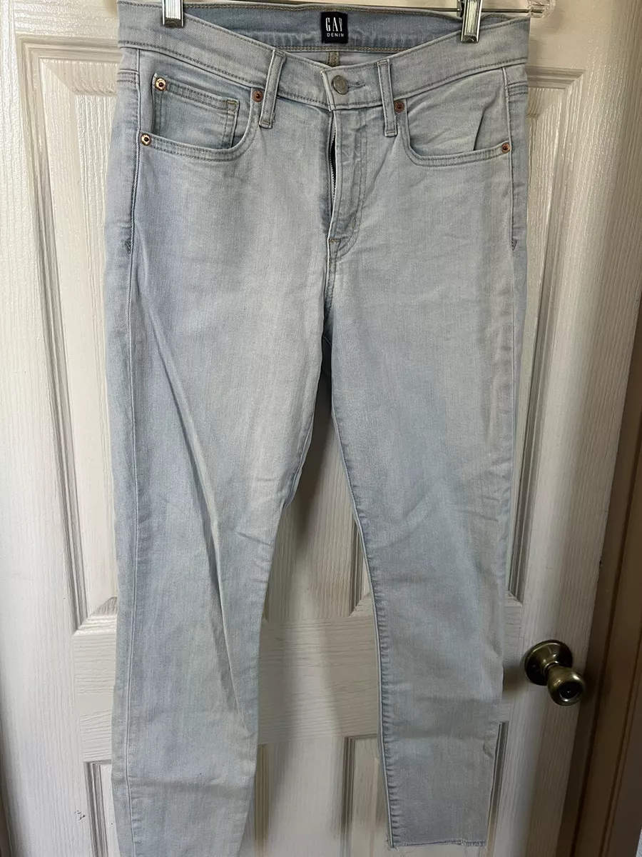 Gap denim true skinny sales