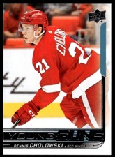 2018-19 Upper Deck Young Guns Dennis Cholowski Rookie Detroit Red Wings #231 R78