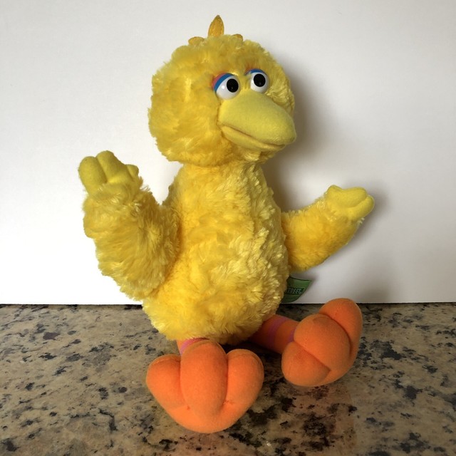 Gund Sesame Street Plush Yellow Big Bird Doll Stuffed Animal Toy 15