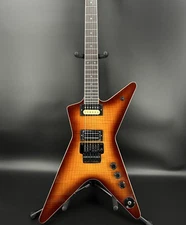 New Dimebag Darrel The Dean ML Electric Guitar  Black Hardware Mahogany