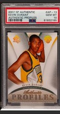 61832185 KEVIN DURANT 2007 SP Authentic Profiles AP-13 RC Rookie PSA 10 GEM