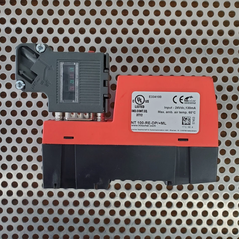 Hilscher NT100-RE-DP/+ML Gateway Ethernet en tiempo real a Profibus DP Comunicación Foto 3 de 4