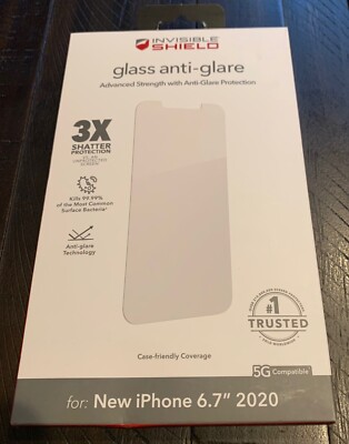 Anti Glare Iphone 12 Pro Screen Protector Zagg ZAGG Invisible
