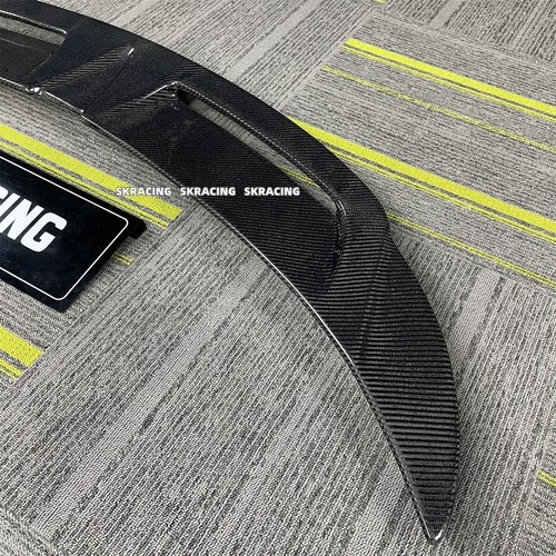 Fits Tesla Model 3 2017-2023 Real Carbon Fiber New Style Rear Trunk Spoiler Wing - Picture 19 of 22