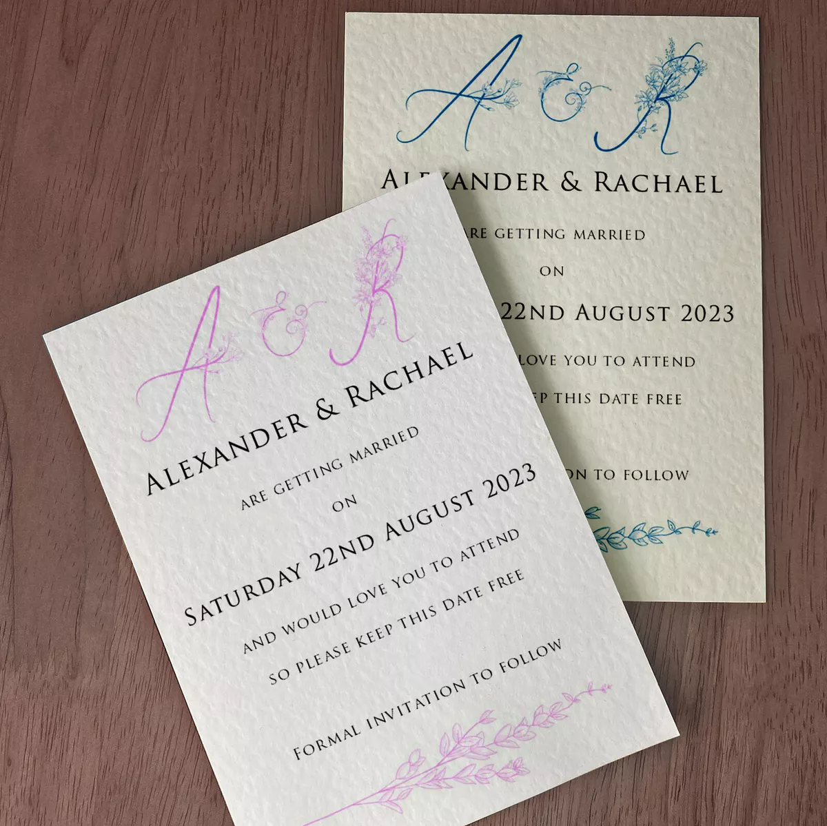 Wedding Invitations RSVP Gifts Information Cards Menus