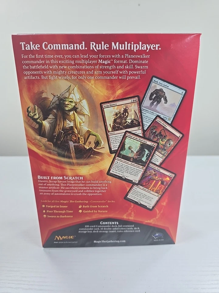 NEW Built From Scratch Commander Deck 2014 MTG Magic The Gathering Sealed - Image 3 of 4