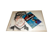 CORTO MALTESE Hugo Pratt POSTER + fumetto favola di venezia a colori