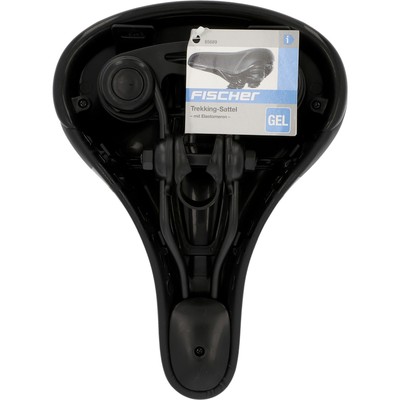 Fischer Trekking Gel-Fahrrad-Sattel - Schwarz (85689) online 