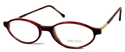 ESCADA E137 K1M NOS Italy Burgund Red Women s 46-17-130 Eyeglasses Frame