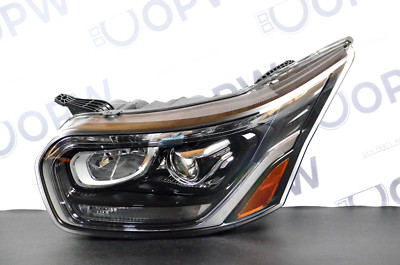 Perfect! Genuine! 2020-2026 Ford Transit Bi-Xenon Headlight Chrome Left LH OEM