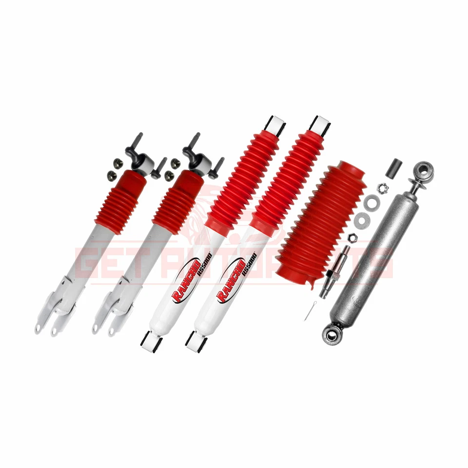 Rancho Shocks & Stabilizer for Chevrolet Silverado 2500 HD 2WD/4WD 2011-2018 - Image 2 of 4