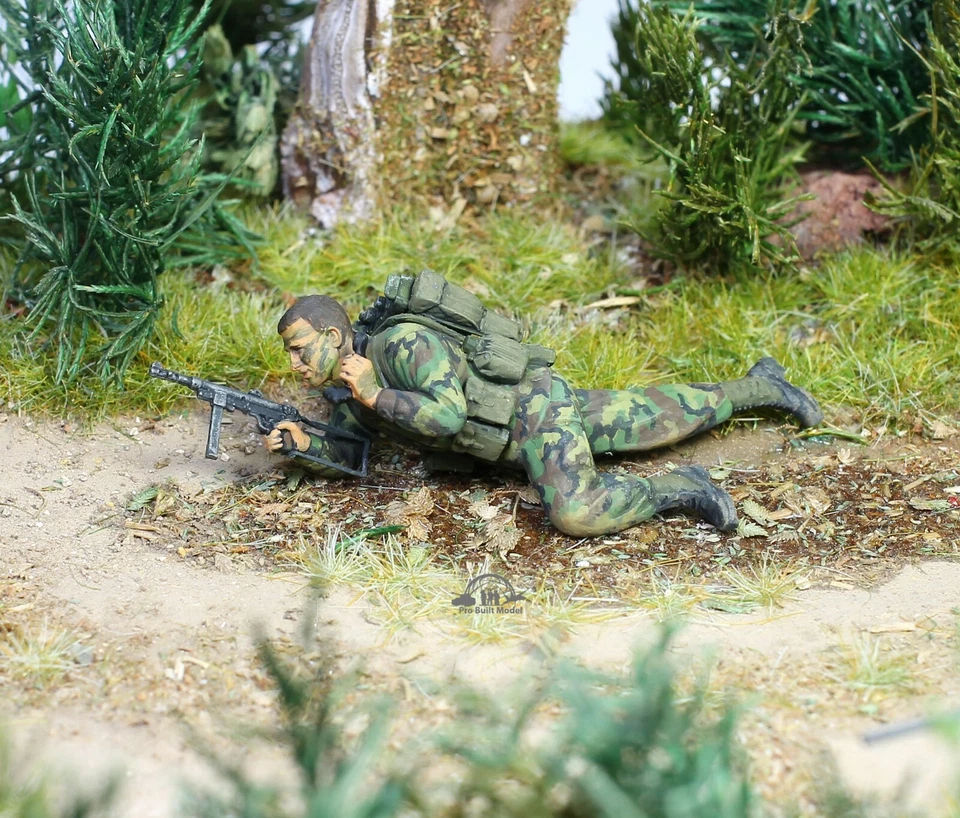 (Pre-Order) US Marines Recon team (04 figures) Vietnam war 1:35 Pro Built Model - Image 2 of 4