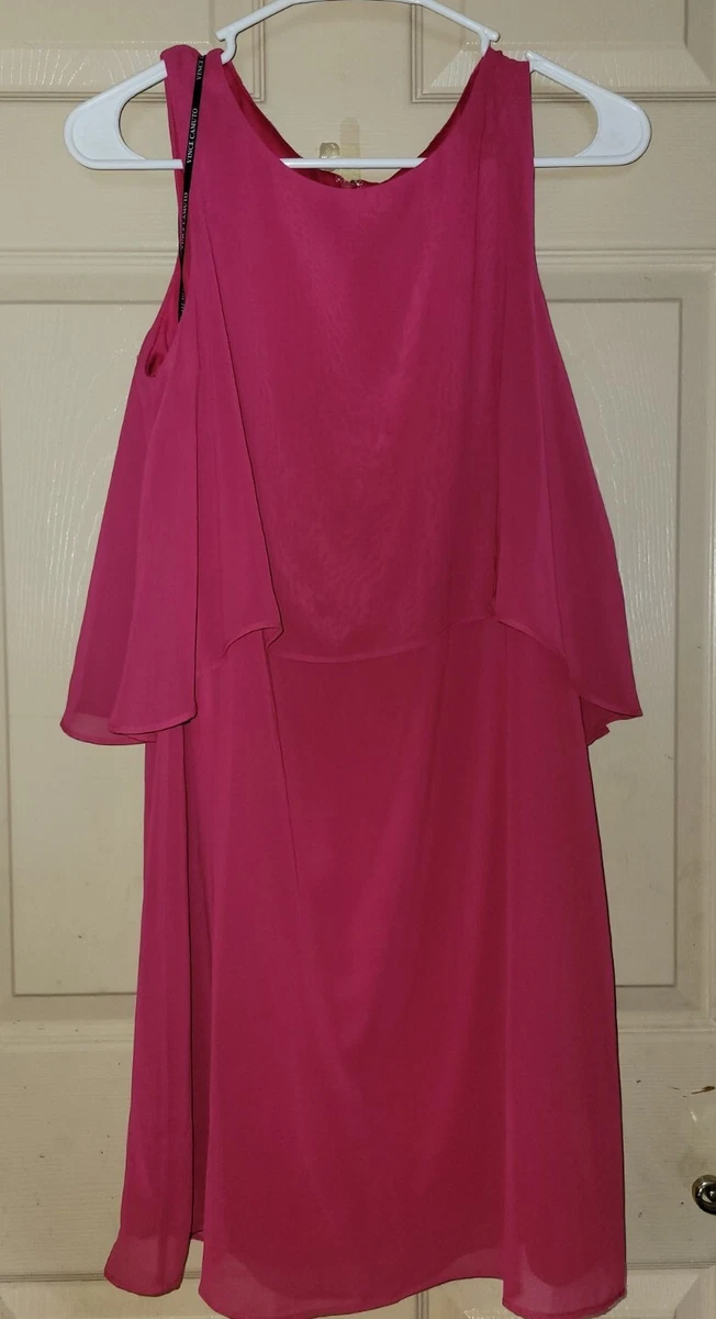 VINCE CAMUTO Sleeveless Dress Pink NEW with tags Size 6