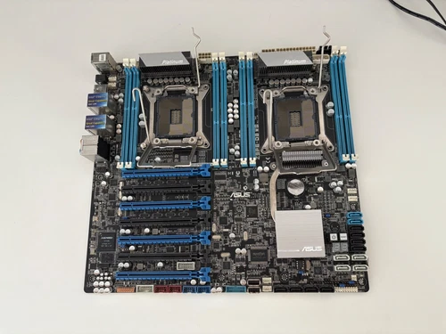 Asus Z9PE-D8 WS Motherboard 2x Xeon E5-2687W 64GB Ram Bundle Server/Workstation