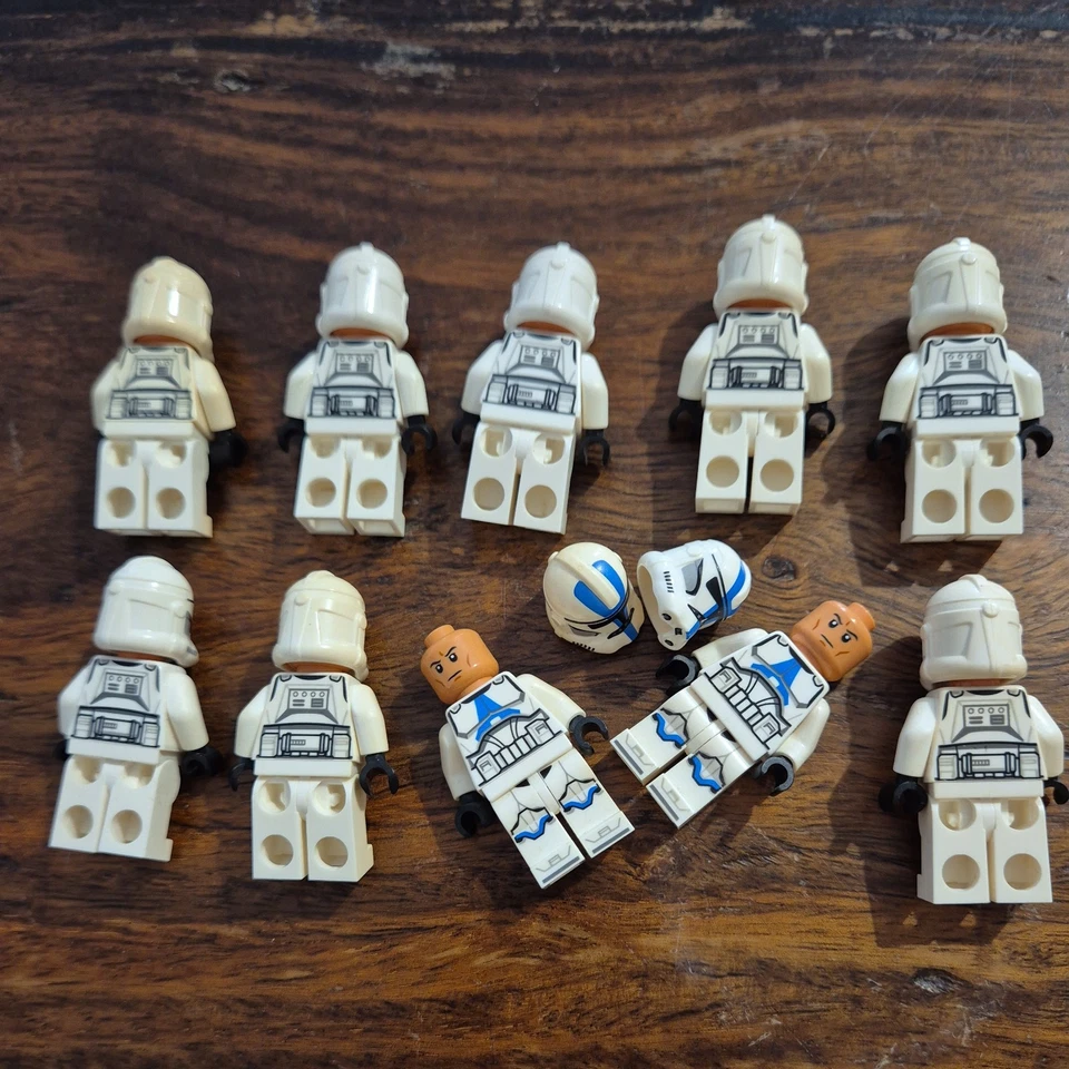 Lego Star Wars Minifigur - 10x Clone Trooper 501st sw1094 - Bild 3 von 3