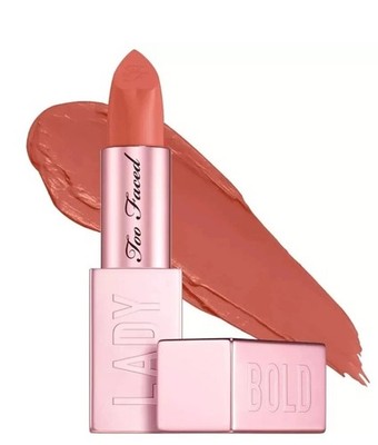 Too Faced Lady Bold Em-Power Pigment Lipstick 04 Come Back Queen  New in Box